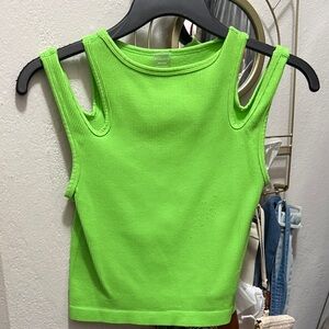 Bright Green Tank Top